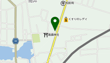 エディオン 筒井店の地図画像