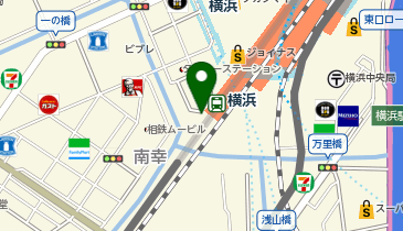 サンキューマート横浜西口五番街店の地図画像