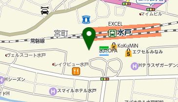 サンキューマート水戸OPA店の地図画像