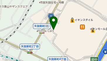 サンキューマートイオンモール広島府中店の地図画像