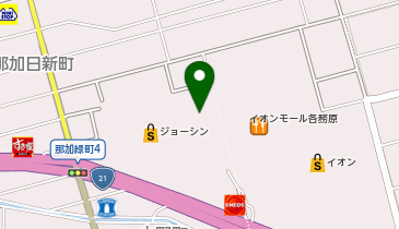 サンキューマートイオンモール各務原店の地図画像