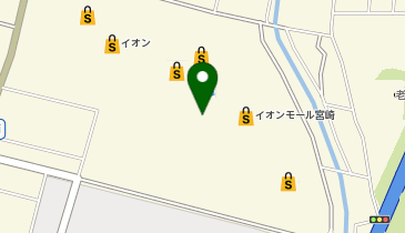 サンキューマートイオンモール宮崎店の地図画像