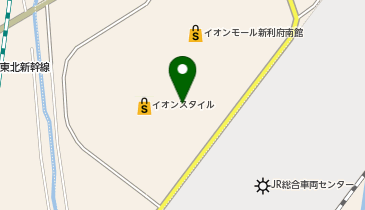 サンキューマートイオンモール新利府の地図画像