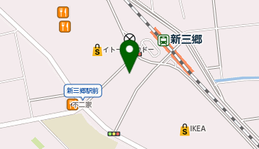 サンキューマートららぽーと新三郷店の地図画像