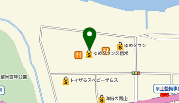 サンキューマートゆめタウン久留米店の地図画像