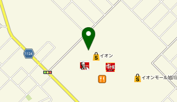 サンキューマートイオンモール旭川西店の地図画像