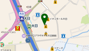 サンキューマートイオンモール大日店の地図画像