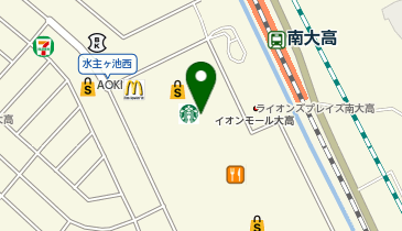 サンキューマートイオンモール大高店の地図画像