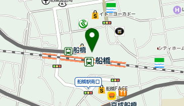 サーティワンアイスクリーム 船橋東武店の地図画像