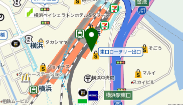 サーティワンアイスクリーム 横浜ポルタ店の地図画像