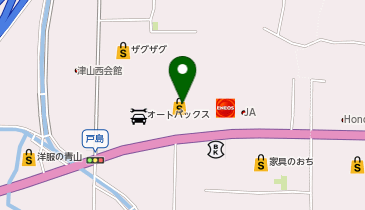 サーティワンアイスクリーム 院庄店の地図画像
