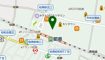 サーティワンアイスクリーム 昭島店の地図画像