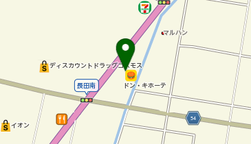 サーティワンアイスクリーム マンボウ小松店の地図画像