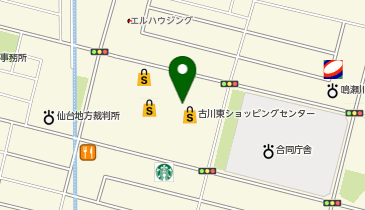 サーティワンアイスクリーム イオン古川店の地図画像