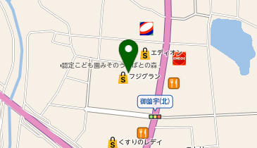 サーティワンアイスクリーム フジグラン東広島店の地図画像