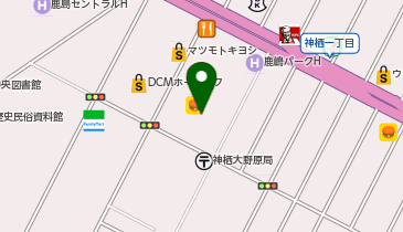 サーティワンアイスクリーム 神栖カスミ店の地図画像