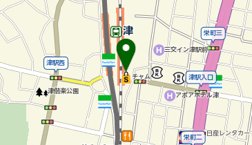 サーティワンアイスクリーム 津駅チャム店の地図画像