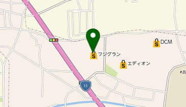 サーティワンアイスクリーム 重信フジグラン店の地図画像