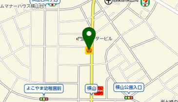 サーティワンアイスクリーム 相模原横山店の地図画像