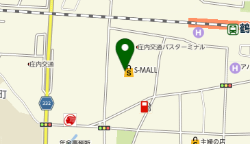 サーティワンアイスクリーム 鶴岡 S-MALL店の地図画像