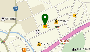 サーティワンアイスクリーム 松江田和山店の地図画像