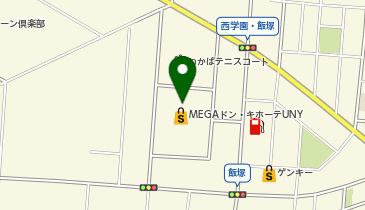 サーティワンアイスクリーム MEGAドン・キホーテUNY福井店の地図画像