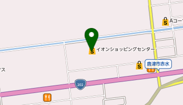 サーティワンアイスクリーム イオン唐津店の地図画像
