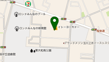 サーティワンアイスクリーム 東大和イトーヨーカドー店の地図画像