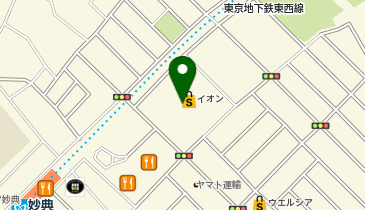 サーティワンアイスクリーム イオン市川妙典店の地図画像