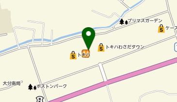 サーティワンアイスクリーム トキハわさだタウン店の地図画像