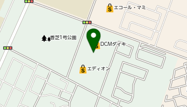 サーティワンアイスクリーム エコールマミ店の地図画像