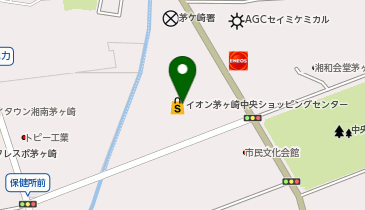 サーティワンアイスクリーム イオン茅ヶ崎中央SC店の地図画像