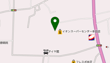 サーティワンアイスクリーム イオンスーパーセンター本荘店の地図画像
