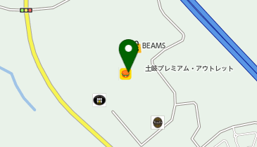 サーティワンアイスクリーム 土岐プレミアムアウトレット店の地図画像