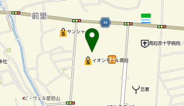 サーティワンアイスクリーム イオンモール高知店の地図画像