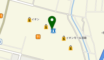 サーティワンアイスクリーム イオンモール宮崎店の地図画像