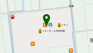 サーティワンアイスクリーム イオンモール浜松市野店の地図画像