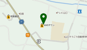 サーティワンアイスクリーム ゆめタウン山口店の地図画像