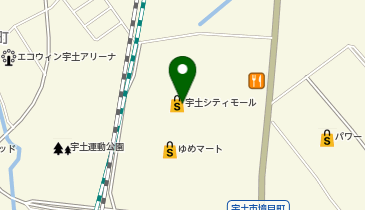 サーティワンアイスクリーム 宇土シティ店の地図画像