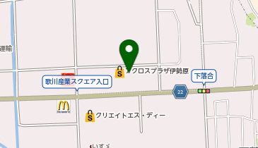 サーティワンアイスクリーム アクロスプラザ伊勢原店の地図画像