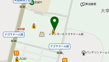 サーティワンアイスクリーム イオンモールナゴヤドーム前店の地図画像