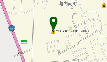 サーティワンアイスクリーム MEGAドン・キホーテUNY会津若松店の地図画像