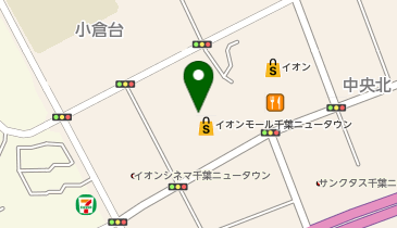 サーティワンアイスクリーム イオンモール千葉ニュータウン店の地図画像