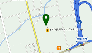 サーティワンアイスクリーム イオン長浜店の地図画像