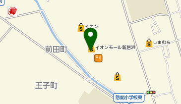 サーティワンアイスクリーム イオンモール新居浜店の地図画像