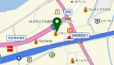 サーティワンアイスクリーム イオン光吉店の地図画像
