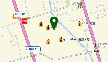 サーティワンアイスクリーム イオンモール佐賀大和店の地図画像