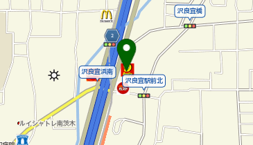 サーティワンアイスクリーム 茨木中環RS店の地図画像