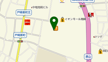 サーティワンアイスクリーム イオンモール岡崎店の地図画像