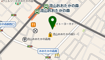 サーティワンアイスクリーム 流山おおたかの森ショッピングセンター店の地図画像